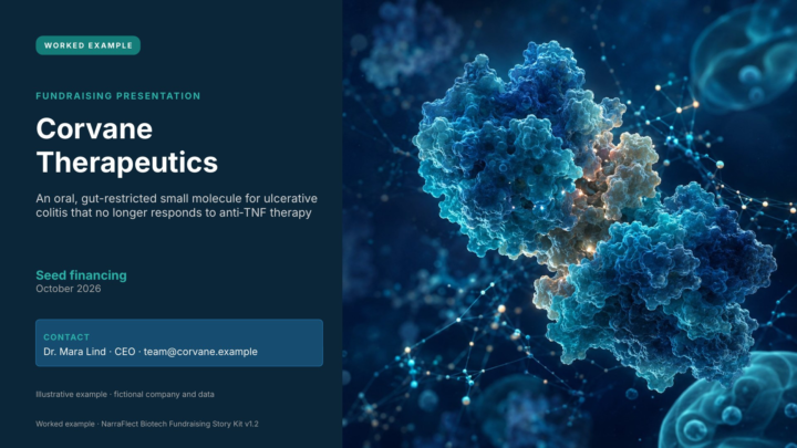 Biotech Fundraising Story Kit cover